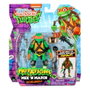 Tales of the Teenage Mutant Ninja Turtles : Légendes des Tortues Ninja bâtiment Figurine Mix 'n Match Michelangelo 12 cm