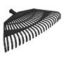 SATURNIA Rastrillo Jardin Plastico Trapezoidal 23 Dientes