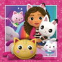 Ravensburger Puzzle La Casa de Muñecas de Gabby (Gabby's Dollhouse) 3x49 pièces Multilingue 5 ans