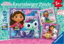 Ravensburger Puzzle La Casa de Muñecas de Gabby (Gabby's Dollhouse) 3x49 pièces Multilingue 5 ans