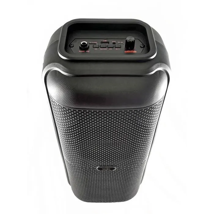 INOVALLEY KA22-BTH - Enceinte Karaoké lumineuse Bluetooth V5.0 - 49 cm - 500 W - Noir - Batterie intégrée 4h INOVALLEY KA22-BTH - Enceinte Karaoké lumineuse Bluetooth V5.0 - 49 cm - 500 W - Noir - Batterie intégrée 4h