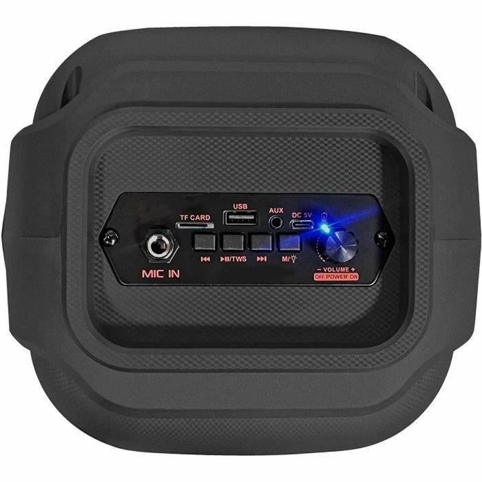 Inovalley Enceinte Karaoké lumineuse KA22-BTH Noir
