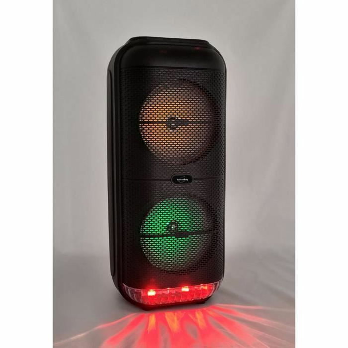 Inovalley Enceinte Karaoké lumineuse KA22-BTH Noir