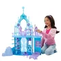 Disney Frozen Palais de glace d'Elsa - Coffret de jeu avec figurine Olaf et plus de 20 accessoires - La Reine des Neiges - Réf. JGG41