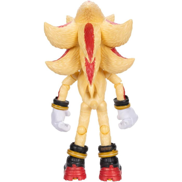 JAKKS PACIFIC Figure articulée Super Shadow - Sonic - 12,5 cm