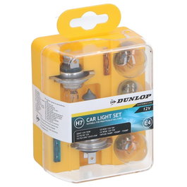 Dunlop Set de lumières voiture H7 12V - 9 pièces