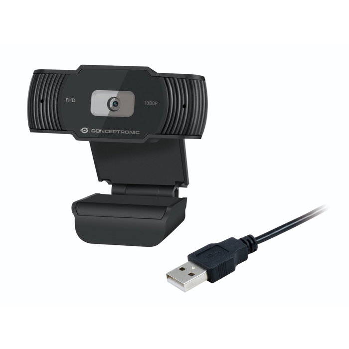 Conceptronic AMDIS04B Webcam Full HD 1080p