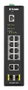 D-Link Switch Industriel Géré PoE 12 Ports Gigabit 10/100/1000 8 Ports PoE 240W L2 Noir