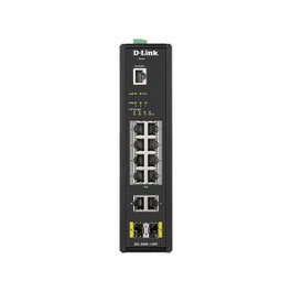 D-Link DIS-200G-12PS Switch industriel 10 ports Gigabit avec PoE