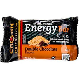 CROWN SPORT NUTRITION Energy Bar Doble Choc 60 g