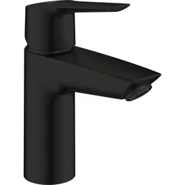 Grohe Start - Mitigeur lavabo monocommande noir mat, bec standard et mousseur économique, réduction d'eau jusqu'à 50%