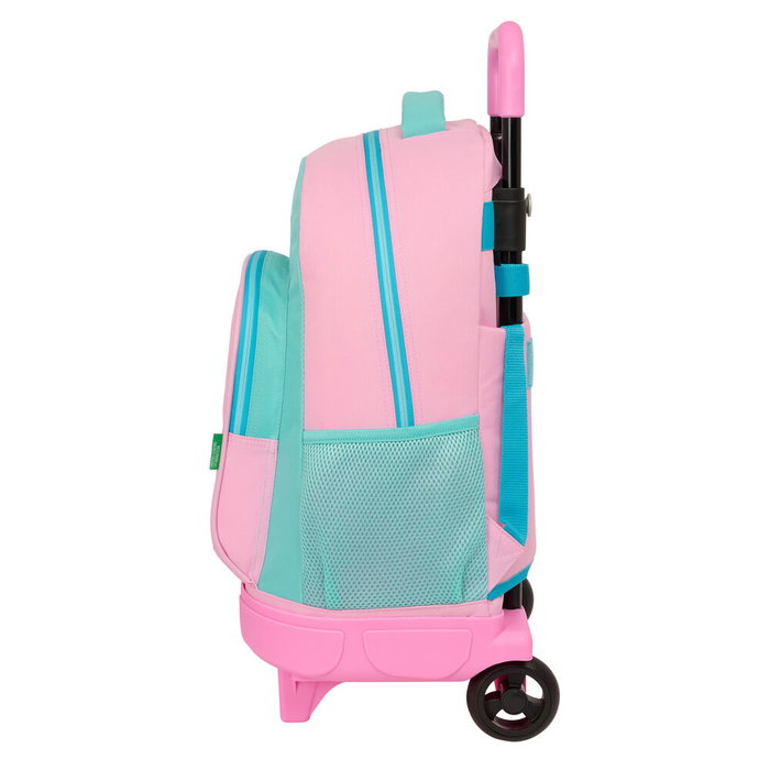 Benetton Cartable à roulettes Dolce Multicolore Benetton Cartable à roulettes Dolce Multicolore