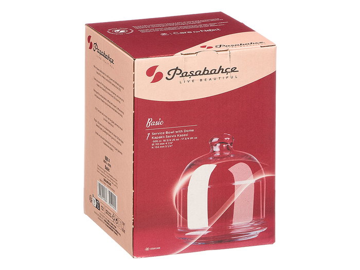 PASABAHCE Bombonnière avec base haute BASIC PASABAHCE Bombonnière avec base haute BASIC