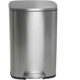 Kitchen Move Poubelle de Cuisine ADMIRAL 50L - Argent