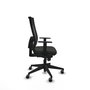 PIQUERAS Y CRESPO Chaise de bureau Horna Noir