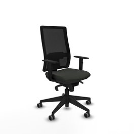 PIQUERAS Y CRESPO Chaise de bureau Horna Noir