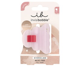 Invisibobble Pince à Cheveux Moyenne Plateau Rosy Maintien Confortable et Durable - 1 Pièce