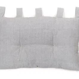 Today - Tête de lit coussin décoratif CHARME, Chambray et Capucine, 45 x 70 cm, 100% coton, avec attache murale
