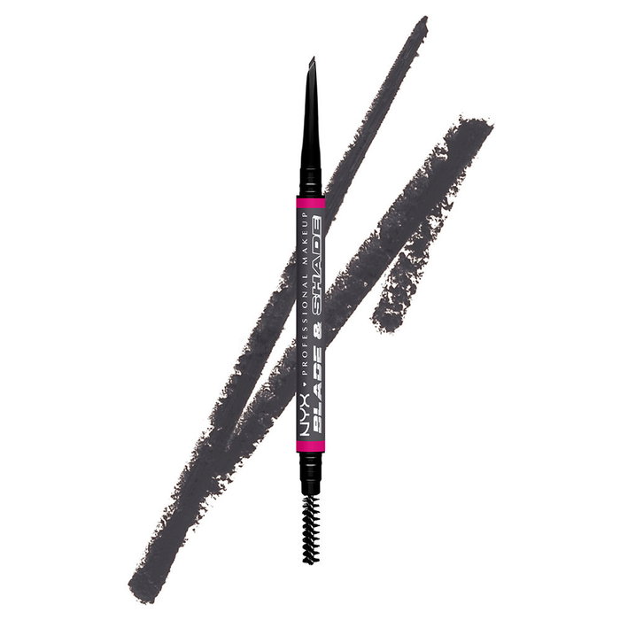 Nyx Professional Make Up Crayon à sourcils BLADE & SHADE NANO #11-Gris 1 unité