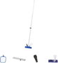 Bestway 58013 Kit de maintenance piscine avec perche aluminium 174cm, tête aspiration et skimmer