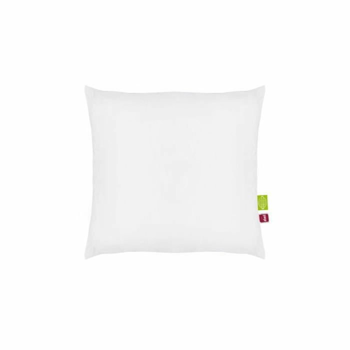 Abeil Lot de 2 Oreillers Bio Confort Blanc 60 x 60 cm