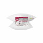Abeil Lot de 2 Oreillers Bio Confort Blanc 60 x 60 cm
