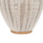 BigBuy Home Lanterne Beige Naturel Bambou Verre 36 x 36 x 56 cm