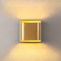 Applique murale Gold en métal doré