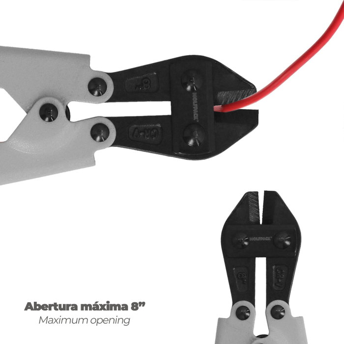 WOLFPACK LINEA PROFESIONAL Coupe-rivets 22 cm