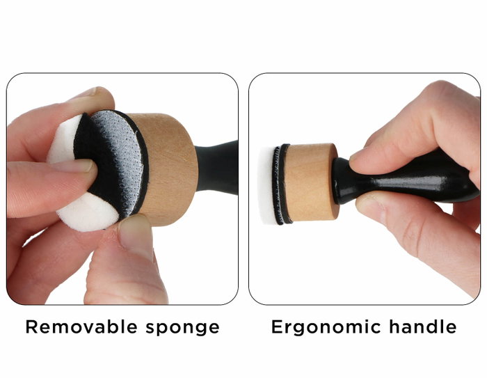Innspiro Set de 2 outils de mélange d'encres avec 4 éponges de 3 cm de diamètre