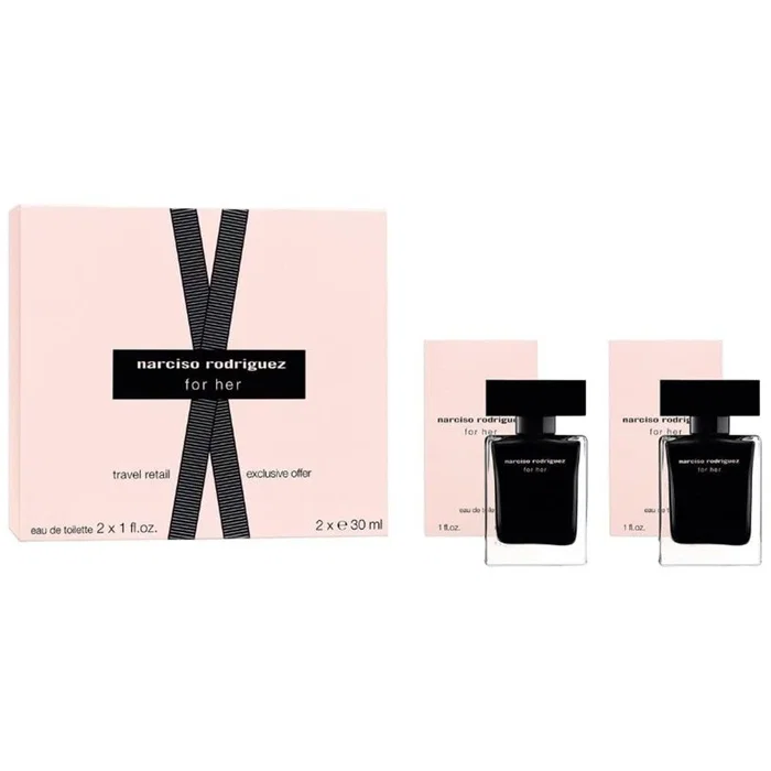 Narciso Rodriguez Set Duo For Her Eau de Toilette, 2 x 30 ml Narciso Rodriguez Set Duo For Her Eau de Toilette, 2 x 30 ml