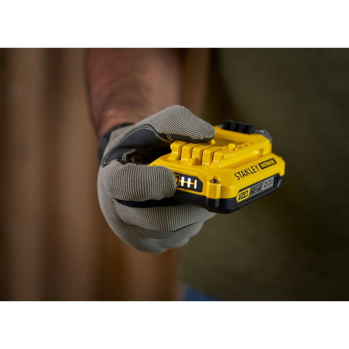 Stanley Fatmax Kit 2 Batteries Li-ion 18V 2Ah et Chargeur 2A V20