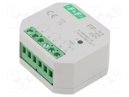 F&F Relais d'installation monostable NO x2 100÷265VAC