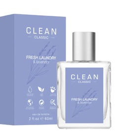 Clean Eau de Toilette Fresh Laundry & Lavender Unisexe 60 ml - Parfum frais et lavande