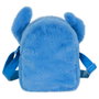 Karactermania Sac à bandoulière Stitch en peluche bleu 21 x 18 x 10 cm