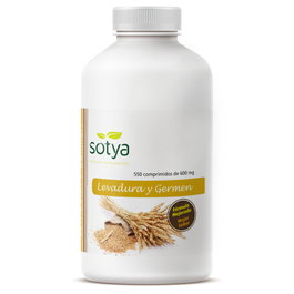 SOTYA Levadura y Germen 550 comprimés de 600mg
