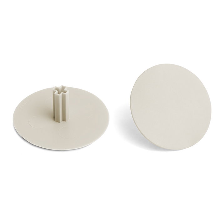 HERRAJES ALK Support d'étagère OR d5-10 L18 nickel avec caoutchouc HERRAJES ALK Support d'étagère OR d5-10 L18 nickel avec caoutchouc