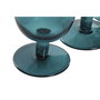 Set de Verres Home ESPRIT Turquoise Verre 300 ml (6 Unités)