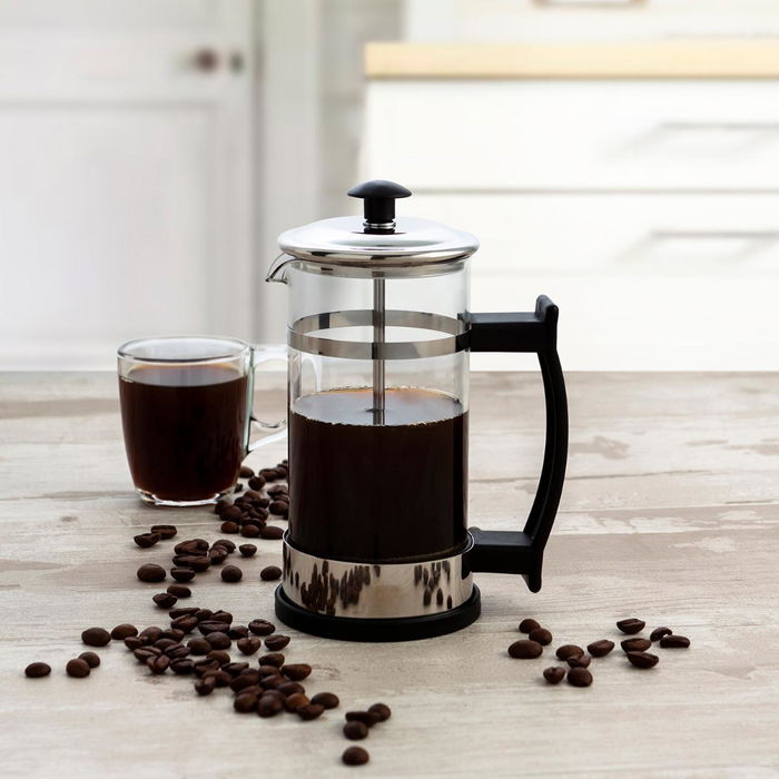 Quid Cafetière à Piston Serenia en Verre 35 cL (6 Unités) Quid Cafetière à Piston Serenia en Verre 35 cL (6 Unités)