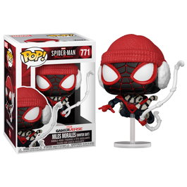 FUNKO Figura POP Marvel Spiderman Miles Morales Winter Suit
