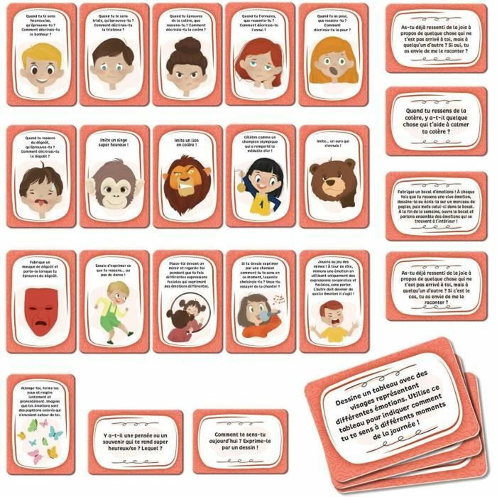 Lisciani Giochi Jeu de cartes Gestion des émotions LIFE SKILLS