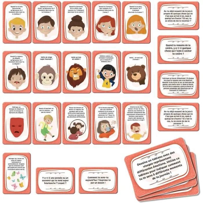 Lisciani Giochi - Jeu de cartes éducatif Gestion des émotions LIFE SKILLS - Cartes illustrées pour enfants 4 ans et plus - Intelligence émotionnelle Lisciani Giochi - Jeu de cartes éducatif Gestion des émotions LIFE SKILLS - Cartes illustrées pour enfants 4 ans et plus - Intelligence émotionnelle