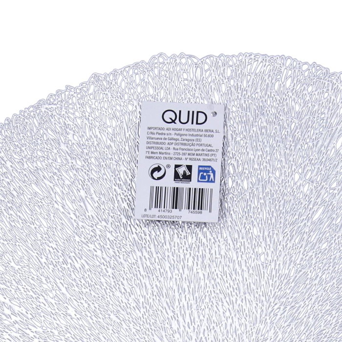 Mantel Individual Habitat Quid 38 cm (12 Unidades) Mantel Individual Habitat Quid 38 cm (12 Unidades)