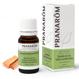 PRANAROM Huile essentielle de Sándalo de las Indias 10 ml