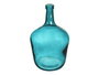Giftdecor Garrafa en verre turquoise 2L 15x24x15 cm (Set de 6)