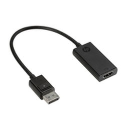 HP Adaptateur DisplayPort vers HDMI True 4K, Mâle vers Femelle, Noir