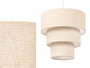 GIFTDECOR Lampara Triple Tulipa Grande Blanco
