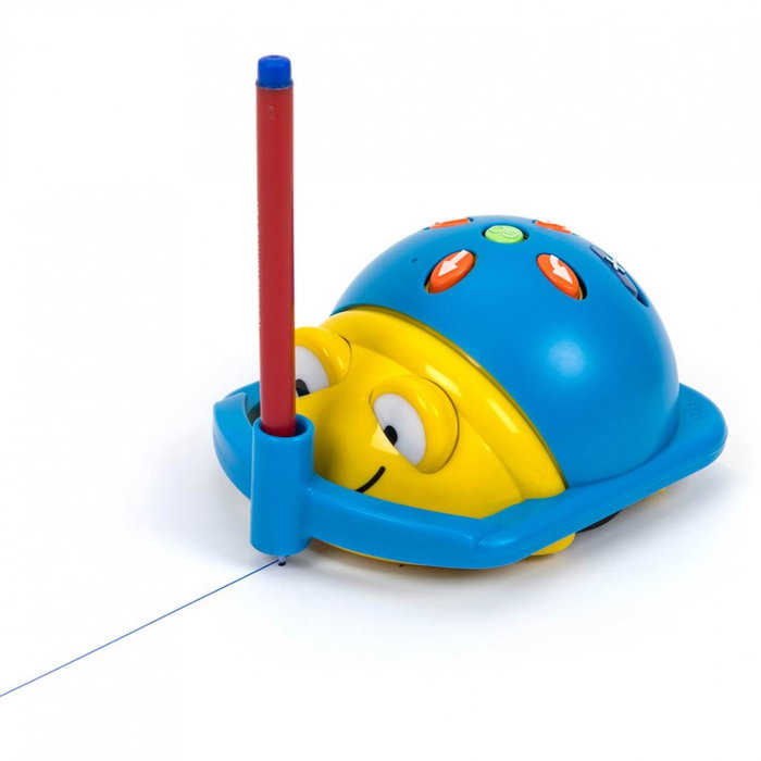 TTS Lot de 6 supports crayon robot Bee-Bot/Blue-Bot pour dessiner parcours