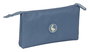 Safta - Porte-tout triple Basics "Bleu" - Organisateur de voyage pour enfants, 22 x 12 x 3 cm