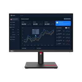 Lenovo ThinkVision T22i-30 21.5" Full HD Moniteur IPS Ergonomique - HDMI DisplayPort USB 3.2 Noir